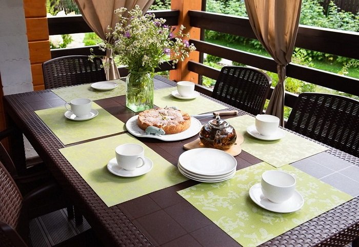 Стол прямоугольный Fiji Table венге фото 2
