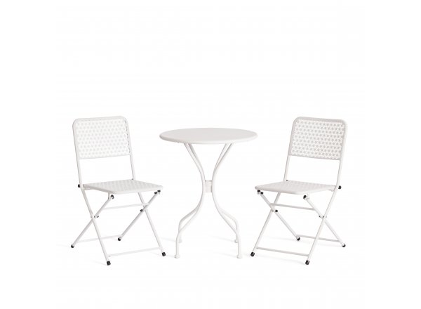 Стол Secret De Maison Villa  стальной сплав, D59х70см, butter white