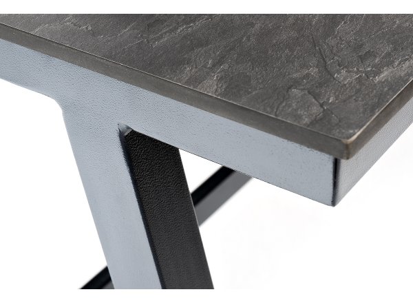 Стол Рио из HPL 140х70см, H75, цвет столешницы серый гранит