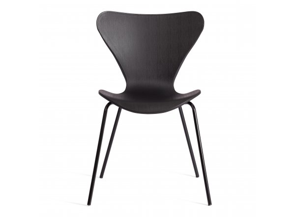 Стул Якобсен/Jacobsen (мод.DC 102-1) пластик/металл, 45х54.5х80см, черный/черный фото 4