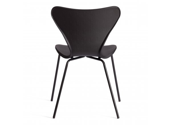Стул Якобсен/Jacobsen (мод.DC 102-1) пластик/металл, 45х54.5х80см, черный/черный фото 5