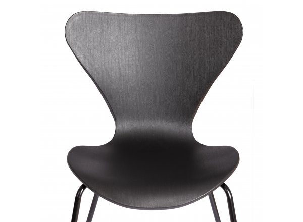 Стул Якобсен/Jacobsen (мод.DC 102-1) пластик/металл, 45х54.5х80см, черный/черный фото 15