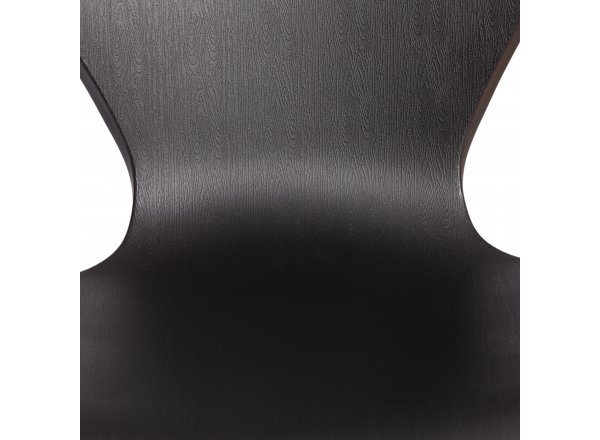 Стул Якобсен/Jacobsen (мод.DC 102-1) пластик/металл, 45х54.5х80см, черный/черный фото 16